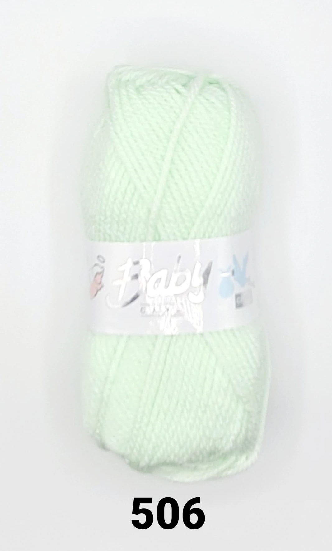 Baby Care Chunky Yarn 10 x 100g Balls Mint 506